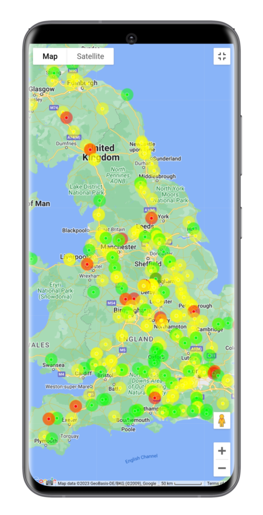 ukcheckpoints app demo