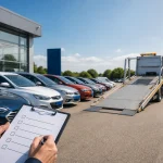 Dealer stock movement checklist before booking car transport