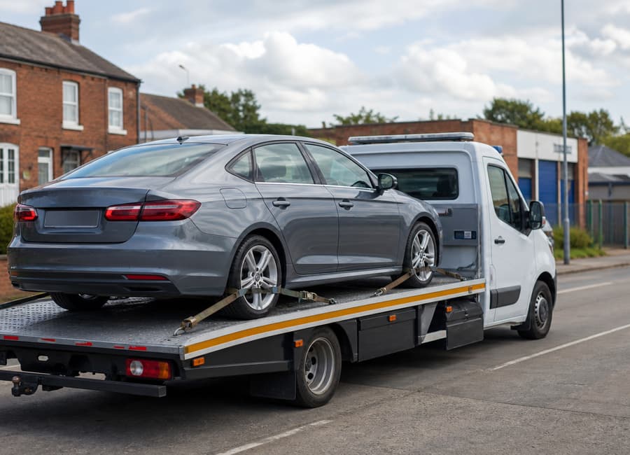 Doncaster car recovery and vehicle transport truck
