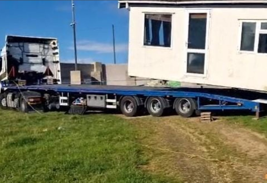 Static Caravan recovery