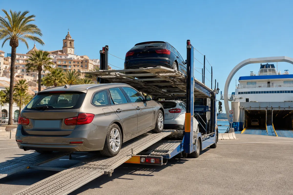 UK to Spain car transport and vehicle delivery
